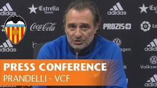 PREMATCH PRESS CONF PRANDELLI CD LEGANÉS  VCF  COPA DEL REY  VALENCIA CF [upl. by Avraham]