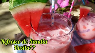 🔴RICO Y CREMOSO REFRESCO DE SANDIA  laembajadadelsabor862 [upl. by Evangeline573]