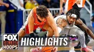 No 14 Illinois Fighting Illini vs Michigan Wolverines Highlights  CBB on FOX [upl. by Giesser]