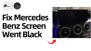 How To Fix Mercedes Benz Screen Went Black  Restart Black Command Screen [upl. by Berlyn]