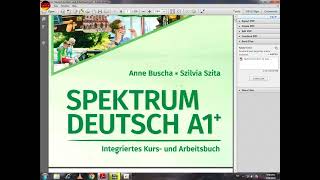 Spektrum Deutsch A1  Kapitel 1  A 1 amp 2 شرح ألماني [upl. by Tiff]