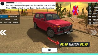 Gearbox Lada Niva Car Parking 1695hp • New Update no GG [upl. by Dominy747]