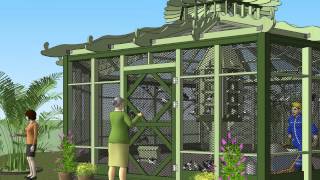 A100  Aviary Plans Construction  Aviary Design  How To Build A Aviary [upl. by Tutto]