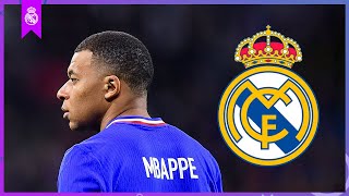 Mbappé signs for Real Madrid [upl. by Notneb]