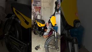 Yellow colour move pad electriccycles fishing palasa cycle pavanbunga trending shortvideos [upl. by Paco]