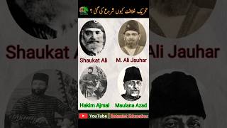 Khilafat Movement 1919 [upl. by Malchy352]