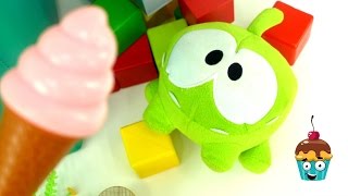 Om Nom toys Toys adventures  Toy videos An ice cream [upl. by Laflam]