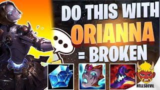 WILD RIFT  ORIANNA IS BROKEN IF YOU DO THIS  Orianna Gameplay  Guide amp Build [upl. by Wendell]