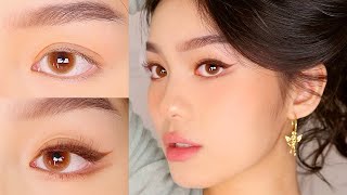 EASY Eyeshadow Tutorial For Hooded Eyes [upl. by Vaios641]