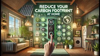 How to Reduce Your Carbon Footprint at Home 🌍 [upl. by Hewart]