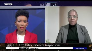 UIF Labour Centres to undergo inspection  Commissioner Teboho Maruping shares more [upl. by Reffotsirk538]