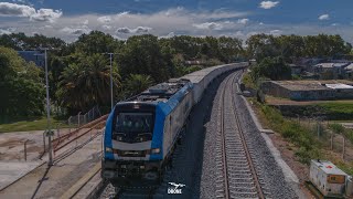 Primer tren de Celulosa al Puerto de Montevideo By Alan Drone Uy [upl. by Francie]