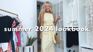 SUMMER LOOKBOOK 2024 ☀️ Casual and Trendy Outfits [upl. by Salaidh]