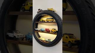 display stand using old tire [upl. by Schafer]