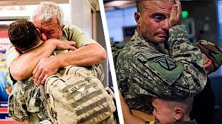 NEW 2024 Heartwarming Soldiers Coming Home BEST COMPILATION [upl. by Anialad]