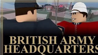 Headquarters of the British armyroblox [upl. by Ahsenhoj]