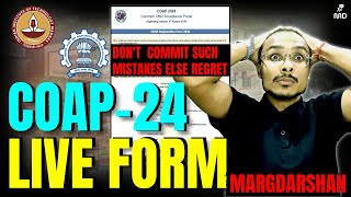 COAP24 PORTAL LIVE I STEP BY STEP GUIDANCE I POSTGATE24 WITH MARGDARSHAN I gate2024 coap iit [upl. by Alikam]