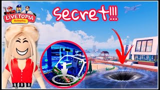 FLOOD IN TOPIA METRO AND SECRET IN THE BEACH VILLA LIVETOPIA ROBLOX [upl. by Addam]