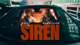 Numbxiller X KOUZ1  SIREN 🚨 Official Music Video [upl. by Adnara55]