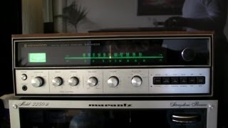 kenwood KR4200 front cleaning and sound test [upl. by Jermayne]