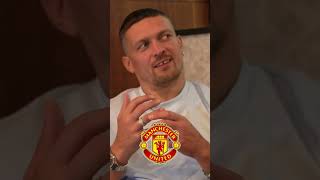 Oleksandr Usyk reveals his favourite Premier League team [upl. by Aicala]