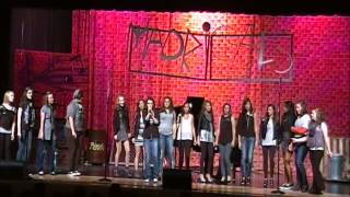 GAHS Madrigal Girls sing Pitch Perfect Bellas Final Performance Medley [upl. by Aeniah]