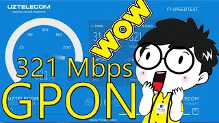 GPON SPEED TEST OPTIKA OPTIK TOLA CABELNI INTERNET [upl. by Notned]