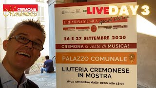 Cremona violinmaker Exhibition  organized by MondoMusica Cremona [upl. by Ethe]