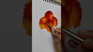 Super Relaxing Art 😱🏵️ One Stroke Painting  Acrylic Painting asmr art floralart satisfying [upl. by Maison]