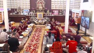 11th Annual USA Drikung Kagyu Monlam June 01 2024 Afternoon Practice Session [upl. by Ortiz]