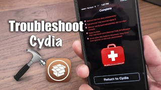 Fix Deleted Cydia Blank Sources Cydia Errors  iOS 102 Yalu Jailbreak [upl. by Ynaittirb]