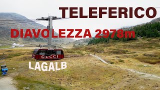 DIAVOLEZZA TELEFÉRICO LAGALB CORVATSCH 2978M SUIZA [upl. by Aramois]