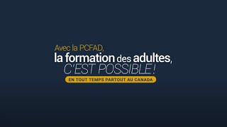 Le projet de Plateforme canadienne de formation à distance PCFAD [upl. by Hgielar338]