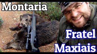 🐗 Montaria 🐗  MAXIAIS e FRATEL  ✨ chasse au sanglier✨  ✨hunting wild boar✨ 🐗 PORTUGAL [upl. by Aicenaj850]