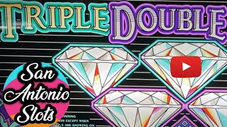 Barona Casino  Triple Double Diamonds 💎💎💎 [upl. by Sapowith]