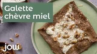 Recette de la galette chèvre miel [upl. by Gutow]