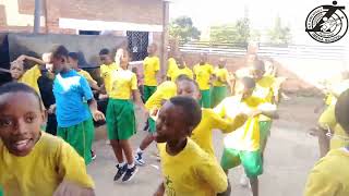 AEROBIC SPORTSGYM AT IMENA SCHOOL KACYIRU [upl. by Walkling]