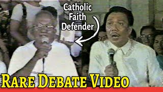 Bro Eli Soriano FULL RARE Debate Reaction quotKatoliko ang MAKAPAGLILIGTASquot vs CFD Narciso Carreon U3 [upl. by Mariko]