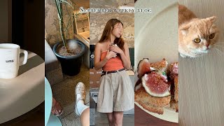 VLOG Favorite season is coming• just a normal week brunch pilates with my cat🐈 가을맞이 [upl. by Hassi857]