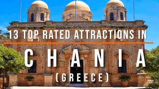 13 Top Rated Attraction in Chania Crete Greece  Travel Video  Travel Guide  SKY Travel [upl. by Pillsbury]