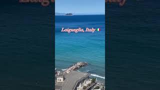 Stunning view of Laigueglia Italy 🇮🇹 travel fyp laigueglia italy liguria [upl. by Eynttirb]