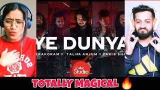 Coke Studio  Ye Dunya  Karakoram x Talha Anjum x Faris Shafi  Season 14 Reaction [upl. by Thurmann]