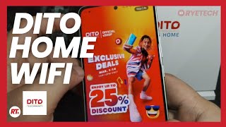 DITO HOME WIFI PREPAID STARTER KIT ACTIVATION AND SET UP  FAST AND EASY [upl. by Seldan]