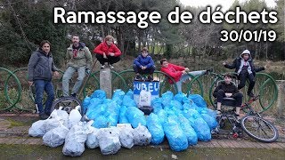 Ramassage de déchets  30 janvier 2019 [upl. by Yxel]