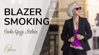 Il blazer smoking [upl. by Esorbma]