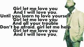 Ne Yo Let Me Love You Lyrics On Screen YouTube [upl. by Rehsa919]