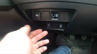 How to Enable or Disable Start Stop Function in Nissan Qashqai II  2014 – 2021 [upl. by Solakcin253]