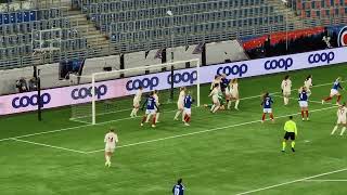 Vålerenga 1 Bayern Munich 1  Elise Thorsnes goal 88  Womens Champions League  211124 [upl. by Haisej]