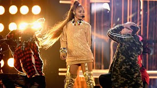 Janet Jackson  Nasty  Throb  If Live on Billboard Music Awards 4K [upl. by Lachman]