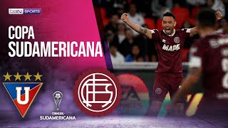 LDU de Quito ECU vs Lanus ARG  SUDAMERICANA HIGHLIGHTS  08142024  beIN SPORTS USA [upl. by Hannazus26]